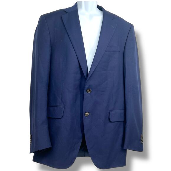 PETER MILLAR Men's 100% Wool Summer Weight Sport Coat Suit Jacket Blazer 42T